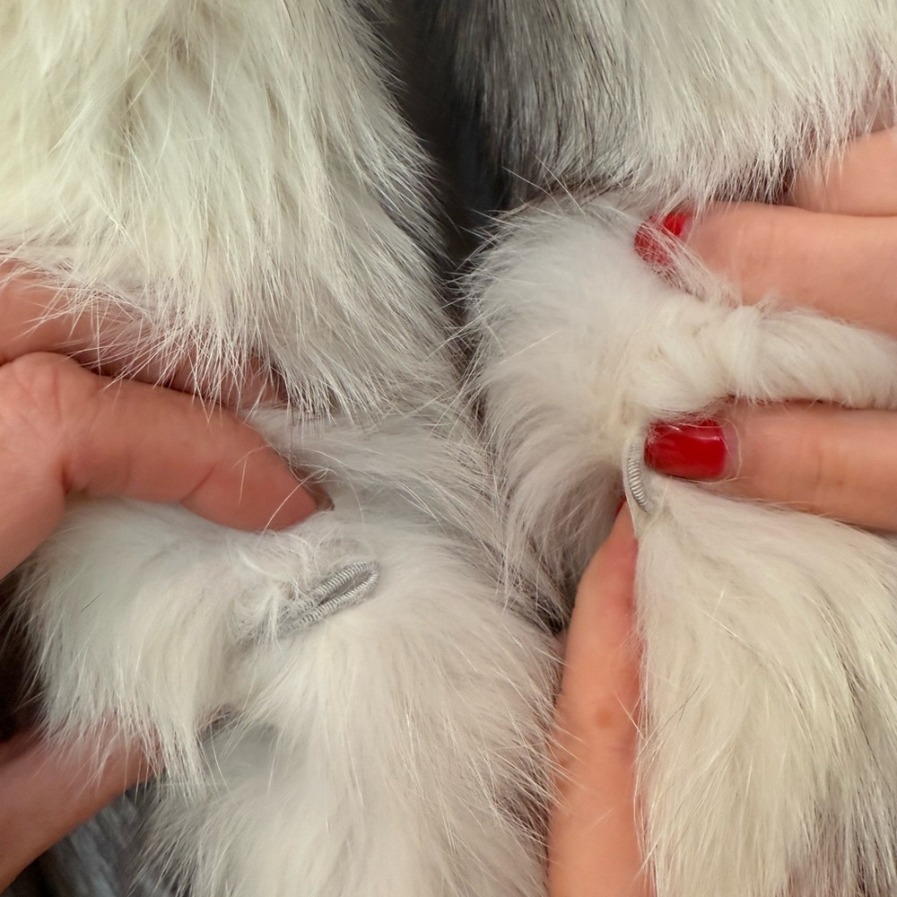 90’s Lowenthal Furriers Rabbit Fur Coat - Medium - Picture 3 of 12
